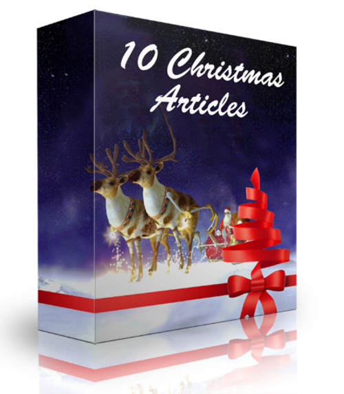 Product picture 10 Christmas Articles- License Private Label Rights